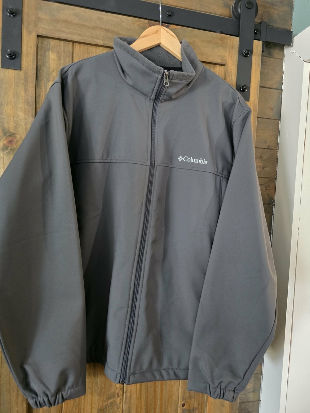 Columbia Men's Dark Gray Full-Zip Performance Jacket